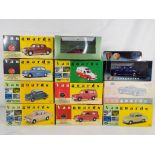 Corgi Vanguards - ten boxed diecast vehicles and one empty box,