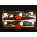 Model Railways - Hornby OO gauge - two Class B17/4 steam locomotives #R2038C and #R2038D,