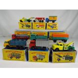 Matchbox - nine diecast vehicles in original boxes models NM to M and boxes VG with some