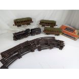 Lionel Lines model railways (US) - an O gauge locomotive 2-4-0 marked Lionel Lines No 257 with