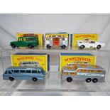 Matchbox - five diecast vehicles in original boxes,