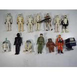 Star Wars - fourteen unboxed figures from the 1980s and 1990s comprising Biker Scout,