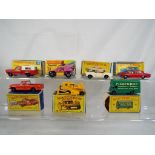 Matchbox - seven diecast vehicles in original boxes conditions from E to M with boxes VG with some