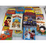 Book - twenty four Beano Annuals from the 1990s and 2000s also includes a Nigel Mansell and Dandy