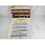 Model Railways - Hornby OO gauge Northern Belle train pack comprising locomotive and three coaches