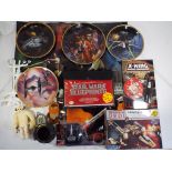 Star Wars - a good selection to include four plates from the Hamilton Collection,