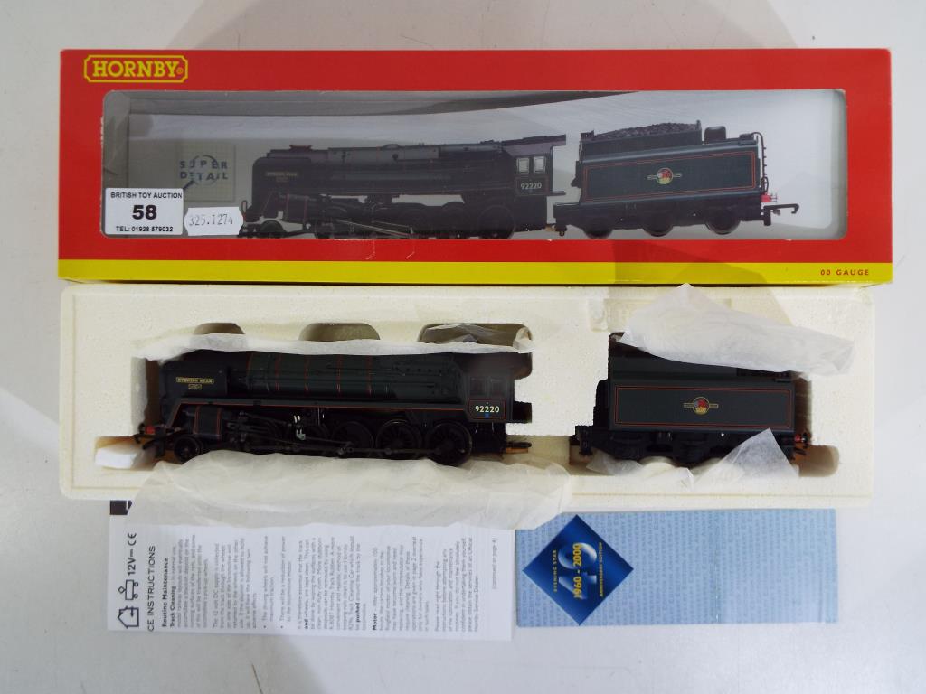 Model Railways - a Hornby OO gauge steam locomotive #R2187 Evening Stir model appears mint in nm