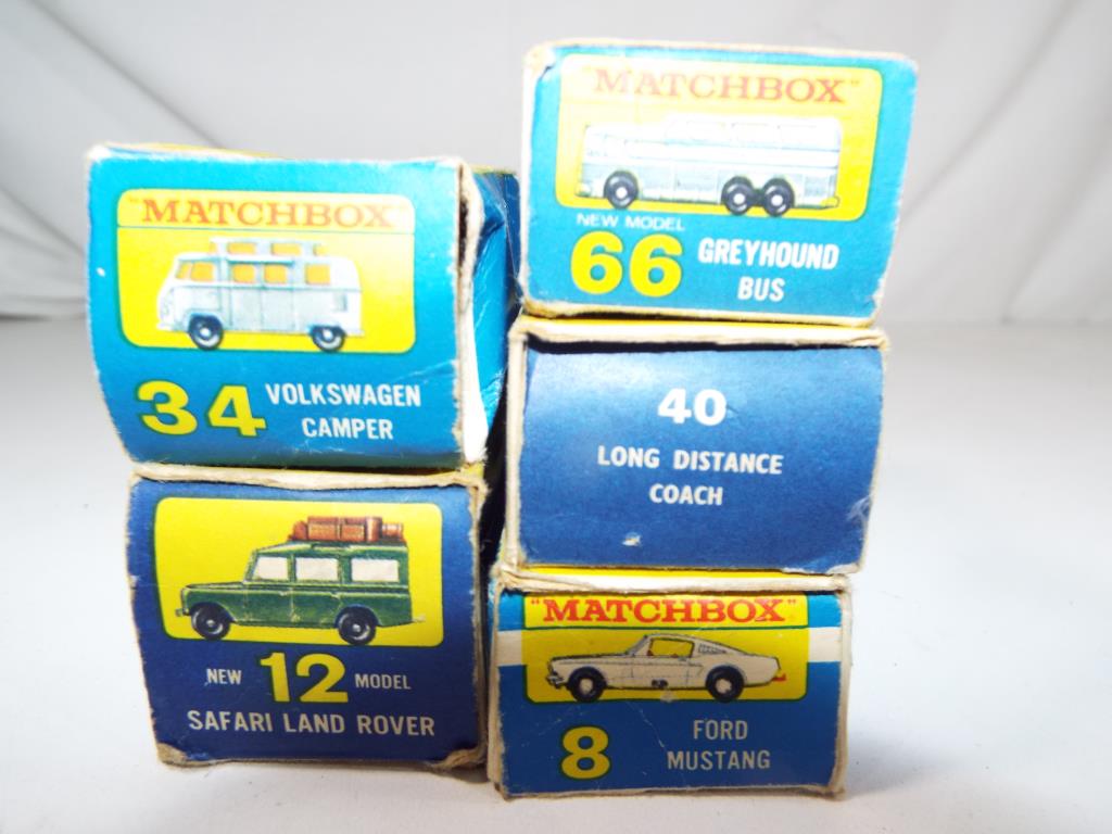 Matchbox - five diecast vehicles in original boxes, - Image 3 of 3