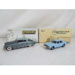 A two Lansdowne (Brooklyn) models 1:43 scale white metal model motor vehicles to include 1952