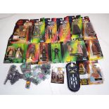Star Wars - thirteen figures in original blister packs from the mid 1990s to include Han Solo,