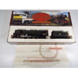 Model railways - a Hornby Top Link OO gauge model Britannia class locomotive 4-6-2 'Robert Burns',