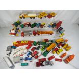 Corgi, matchbox and others - in excess of 50 unboxed diecast cars in playworn condition.