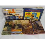 Model Railways - a good selection of hard back books to include Volumes 1 - 3 of The Story of Rovex,