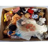 Dolls - a quantity of vintage worl costume dolls including celluloid examples,