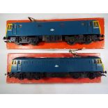 Model Railways - two Tri-ang Class 81 electric locomotives in associated boxes,