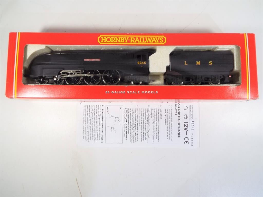 Model Railways - OO gauge Hornby Railways LMS 4-6-2 Coronation class Locomotive 'City of London' #