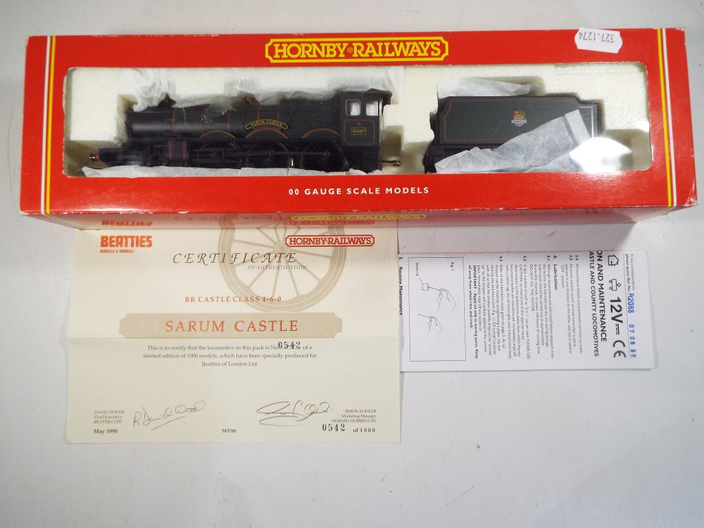 Model Railways - OO gauge Hornby Railways BR 'Sarum Castle' Locomotive '5097' # R2088,