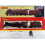 Model Railways - OO gauge Hornby steam locomotive, BR 4-6-2 Princess Coronation Class 8P,