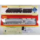 Model Railways - OO gauge Hornby steam locomotive, BR 4-6-2 Class A4,