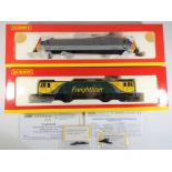 Model Railways - two OO gauge Hornby locomotives - #R3058 Freightliner Bo-Bo Electric Class 86