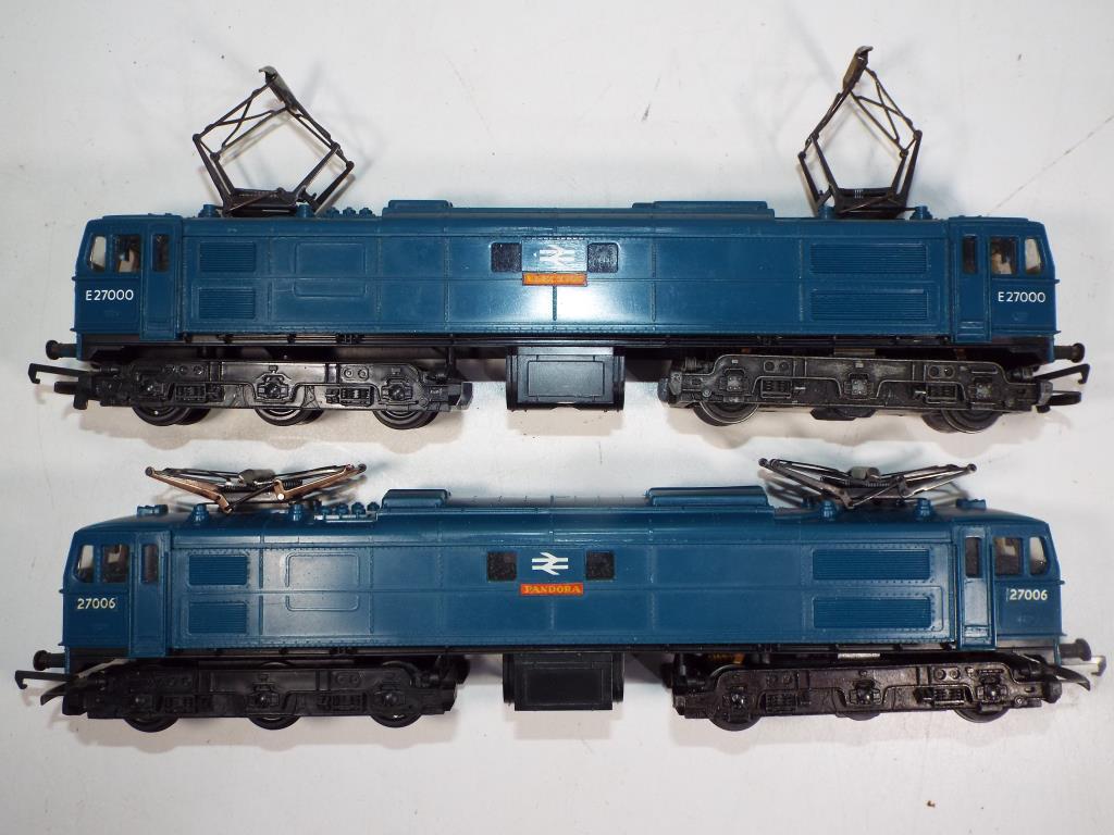 Model Railways - Tri-Ang two unboxed Class 77 electric locomotives in BR blue, - Image 2 of 2