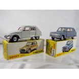 Dinky - two diecast in original boxes comprising #1413 Citroen Dyame and #1453 Renault 6,