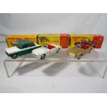 Dinky - three diecast vehicles in original boxes comprising #113 M.G.