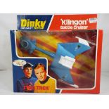 Dinky - Klingon Battle Cruiser from the TV series Star Trek, model appears to be nm,