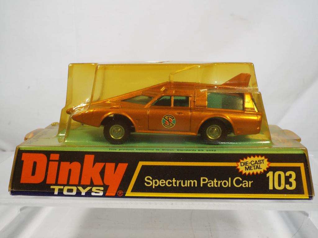 Dinky - #103 Spectrum Patrol Car in original blister box,