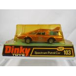 Dinky - #103 Spectrum Patrol Car in original blister box,