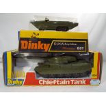Dinky - two military diecast vehicles in original boxes comprising #681 D.U.K.