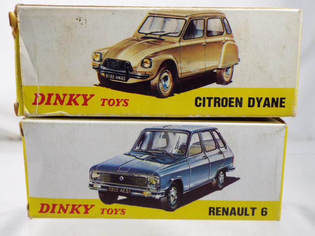 Dinky - two diecast in original boxes comprising #1413 Citroen Dyame and #1453 Renault 6, - Image 3 of 4