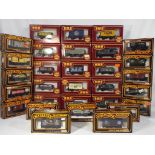 Model Railways - thirty wagons in original boxes by GMR and Mainline,