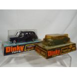 Dinky - #165 Ford Capri and #284 London Taxi,