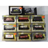 Model Railways - Wrenn and Graham Farish 11 oo gauge wagons, comprising W4311P, W4625, W4657, W4658,
