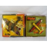 Dinky - two aeroplanes in original boxes comprising #710 Beechcraft S35 Bonanza and #741 Spitfire