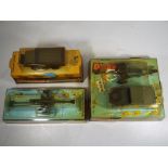 Dinky - three military diecast vehicles in original boxes comprising #617 Volkswagen KDF with