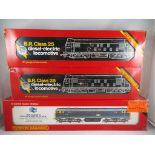 Model Railways - three Hornby OO gauge diesel locomotives in original boxes with instructions