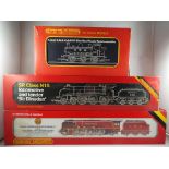 Model Railways - three Hornby OO gauge steam locomotives in original boxes with instructions