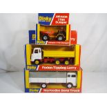 Dinky - three diecast vehicles in original near mint window boxes comprising #430 Johnson 2 Ton
