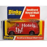 Dinky - a very rare promotional Bedford Van in THF Hotels colours #410,