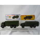 Dinky - Lot to include two Dinky Toys / Supertoys military models comprising # 622 10-Ton Army