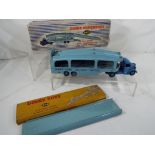 Dinky Supertoys - a Pullmore Car Transporter with detachable loading ramp # 982 in original blue