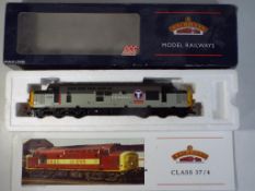 Model Railways - Bachmann OO gauge #32-375DC Class 37 Diesel Transrail Livery,