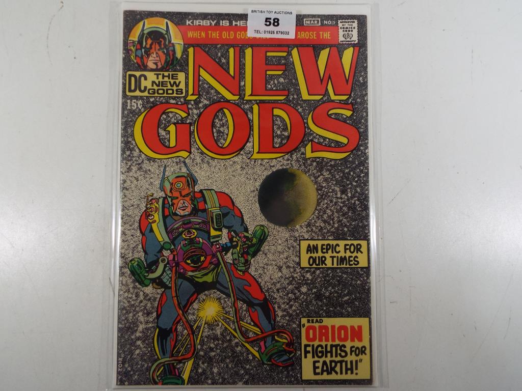 Comics - a comic by DC , entitled The New Gods, Kirby is Here!, Mar No.