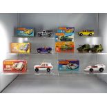 Matchbox 75 Rola-matics - seven diecast model motor vehicles by Matchbox from 75 Rola-matics