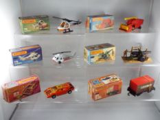 Matchbox - six diecast model motor vehicles by Matchbox to include #25, #27, #32, #51 and #75,