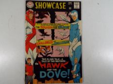 Comics - a Superman DC National Comics comic entitled Showcase featuring The Hawk and The Dove,