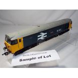 Model Railways - Hornby OO gauge, class 50 diesel locomotive op no 50037 named Illustrious,