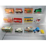 Matchbox - six diecast model motor vehicles by Matchbox to include #17, #18, #24, #25 and #73,